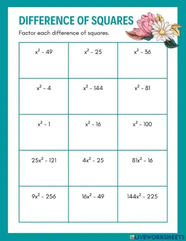 Quadratic Expressions