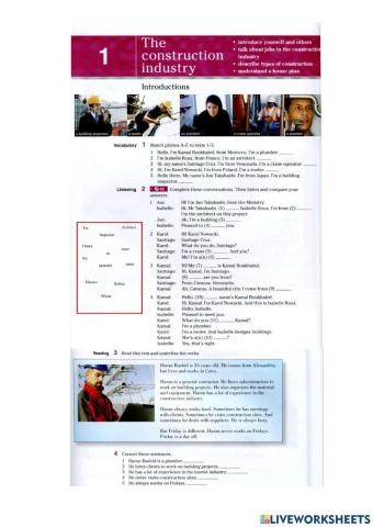 The construction industry