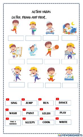 Sports and actions
