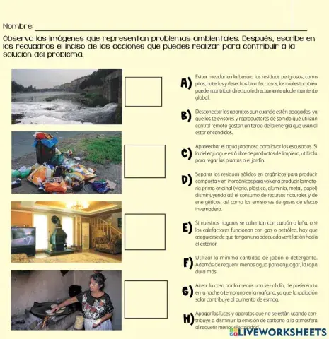 Acciones locales para preservar el ambiente