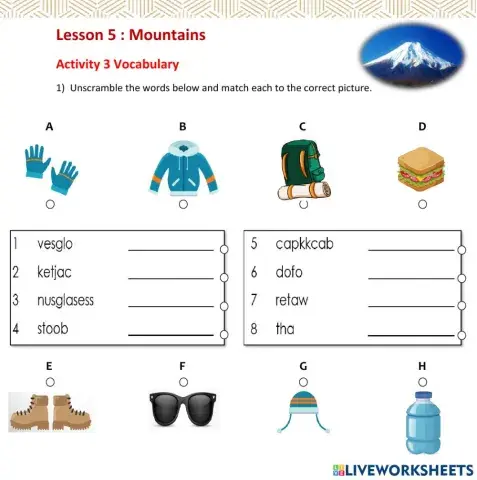 Access 6 - T3 - U9 - L5 - Act 3A