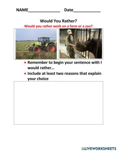 Would you rather