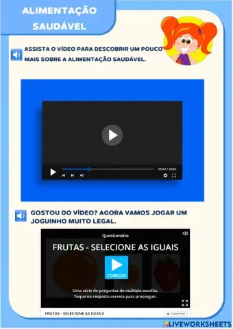 Alimentação Saudável - Frutas