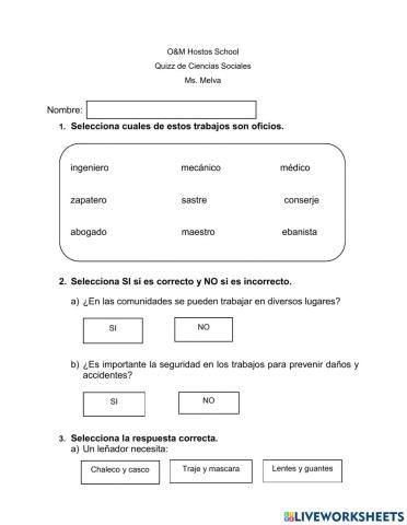 Quizz de ciencias sociales