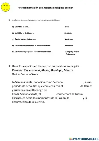 Estructura de la Biblia