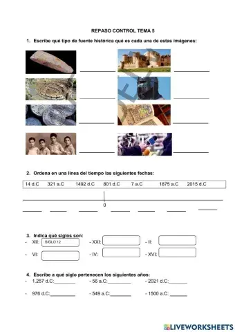 CCSS TEMA 5 PREHISTORIA