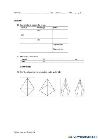 Matemáticas SM 3º Evaluación
