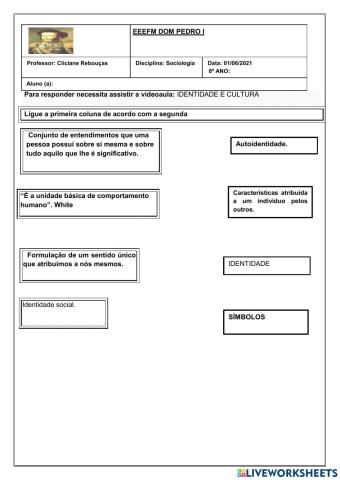 Identidade e Cultura