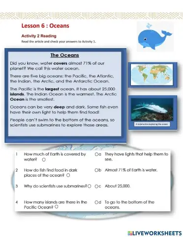 Access 6 - T3 - U9 - L6 - Act 2