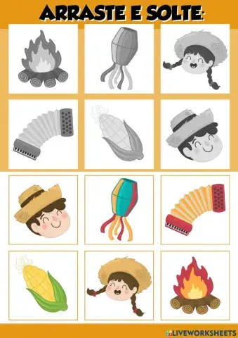 FESTAS JUNINAS - ARRASTE E SOLTE