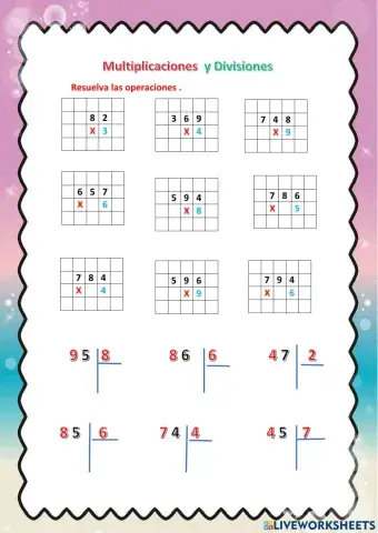 Multiplicaciones