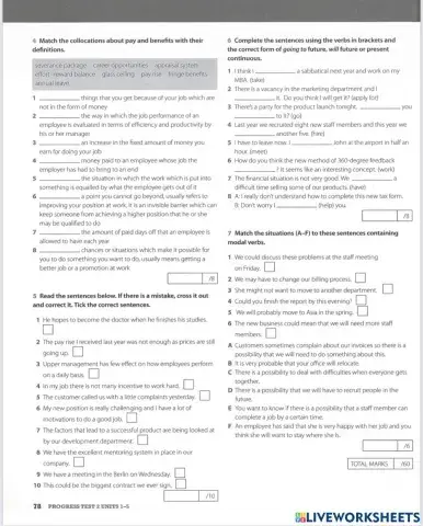 Business Advantage B1-Progress Test 1-Part 2
