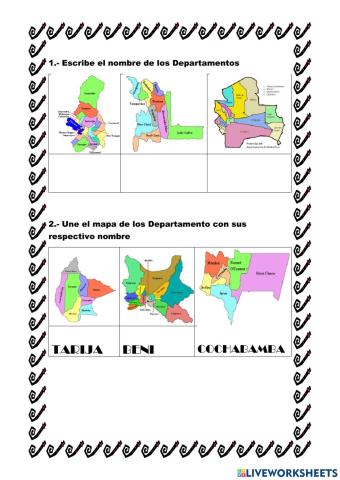 Departamento de Bolivia