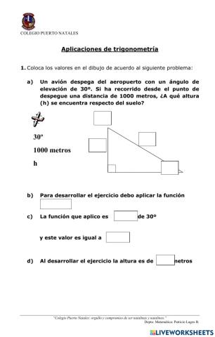 Aplicaciones de la trigonometría