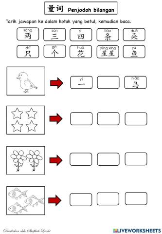 BCSK T3 量词 Penjodoh Bilangan