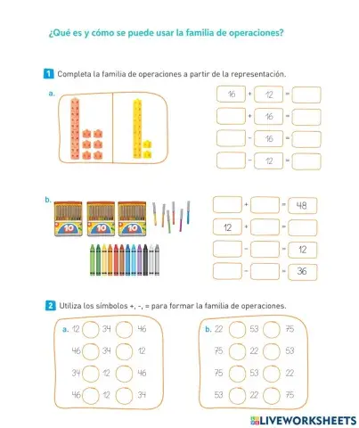 Familia de Operaciones