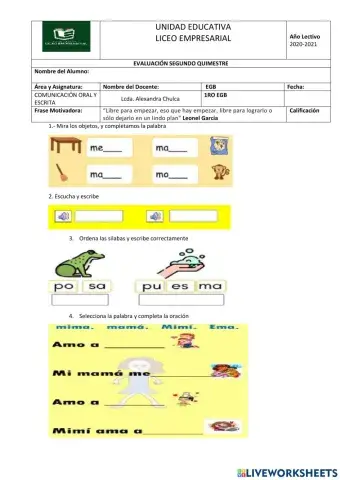 Lenguaje y comunicación