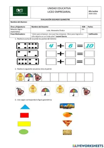 Relación lógica matemática