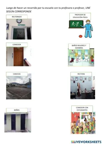 Dependencias de la escuela