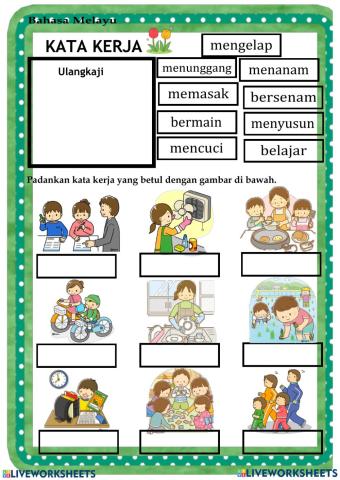 BAHASA MELAYU-KATA KERJA