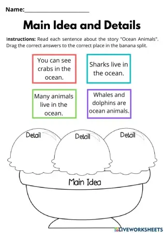 Main Idea and Details