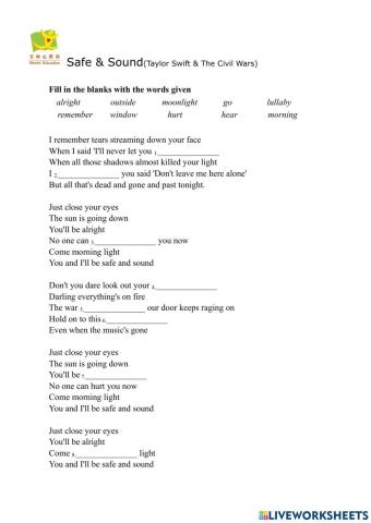 Safe and Sound-Match