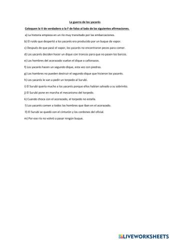 La guerra de los yacarés