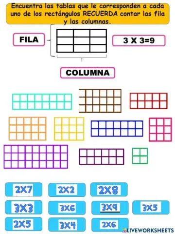 Arreglos rectangulares