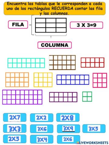 Arreglos rectangulares