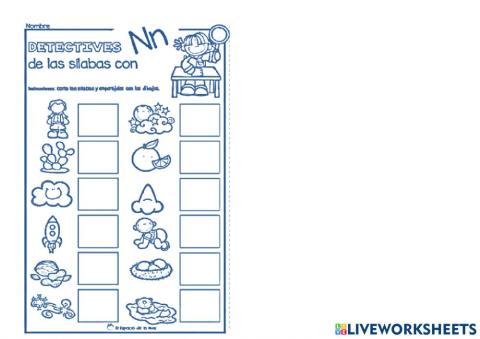 Sílabas na ne ni no nu