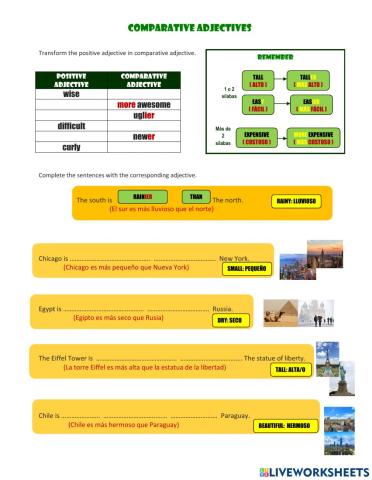 Comparative Adjectives