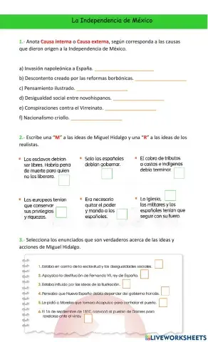 La Independencia de México