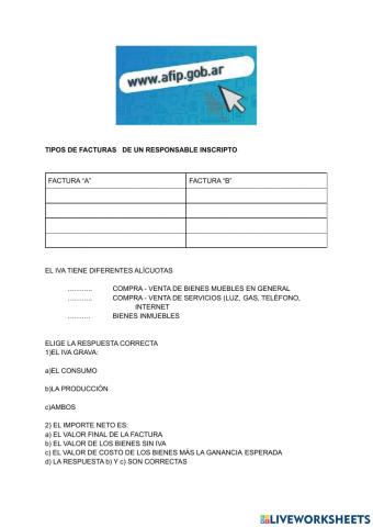 Iva argentina revisión