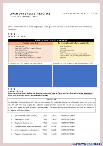 Liveworksheets practice