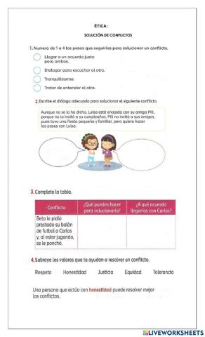 Manejo de conflictos