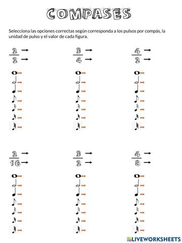 Ejercicios compase simples