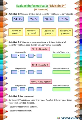 División hasta 3 cifras en el dividendo