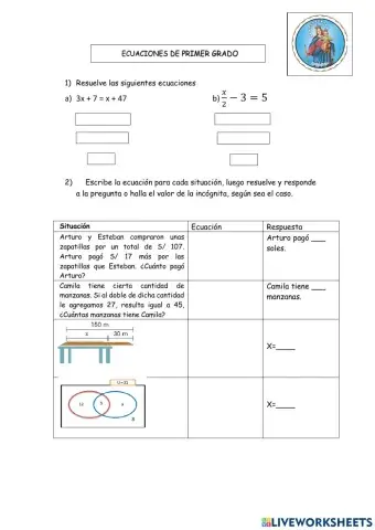 Ecuaciones de primer grado