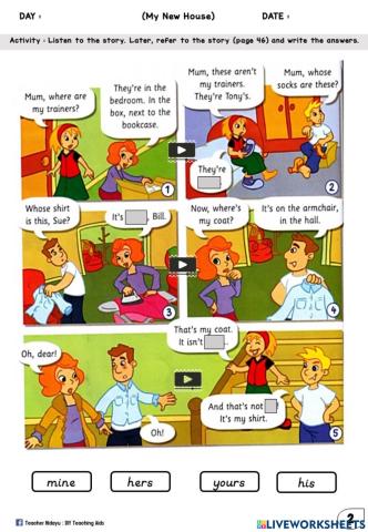 Get Smart Plus 3 (Module 5) : My New House (Listen and Write)