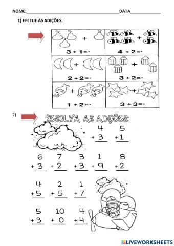 Atividades de Adição