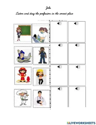 Jobs Listening activity