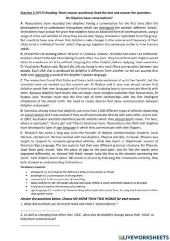 Pre - IELTS Reading U1 3