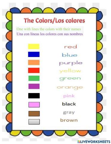 Colores en ingles