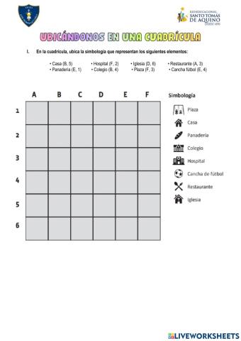 Ubicación en cuadrícula