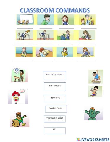 Classroom commands