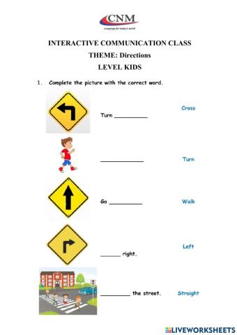 Directions
