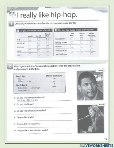 Workbook interchange 1 Unit 4