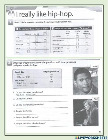 Workbook interchange 1 Unit 4