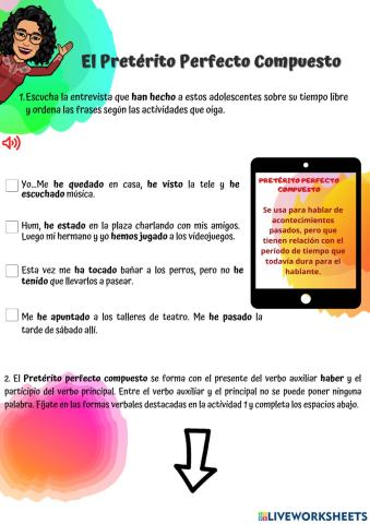 El Pretérito Perfecto Compuesto