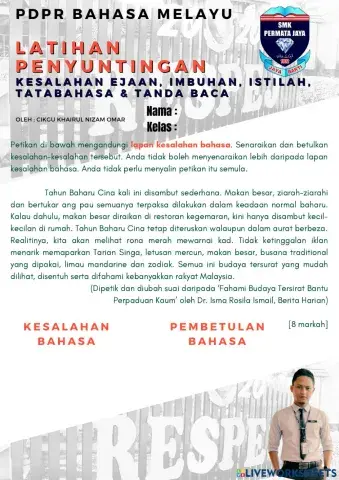 BM KESALAHAN BAHASA 2